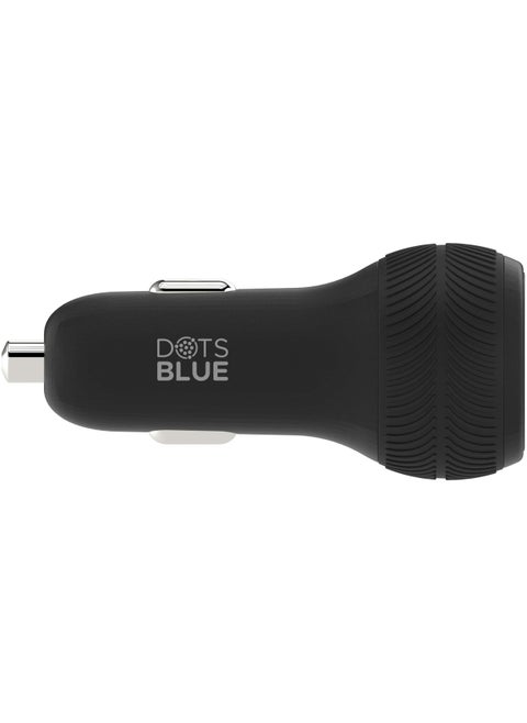 DOTS BLUE CAR CHARGER 38W PD 3.0 & QC 3.0
