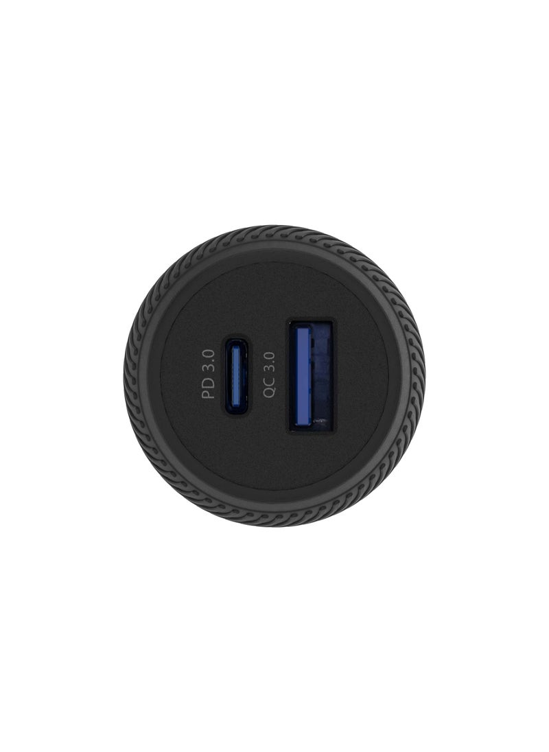 DOTS BLUE CAR CHARGER 38W PD 3.0 & QC 3.0