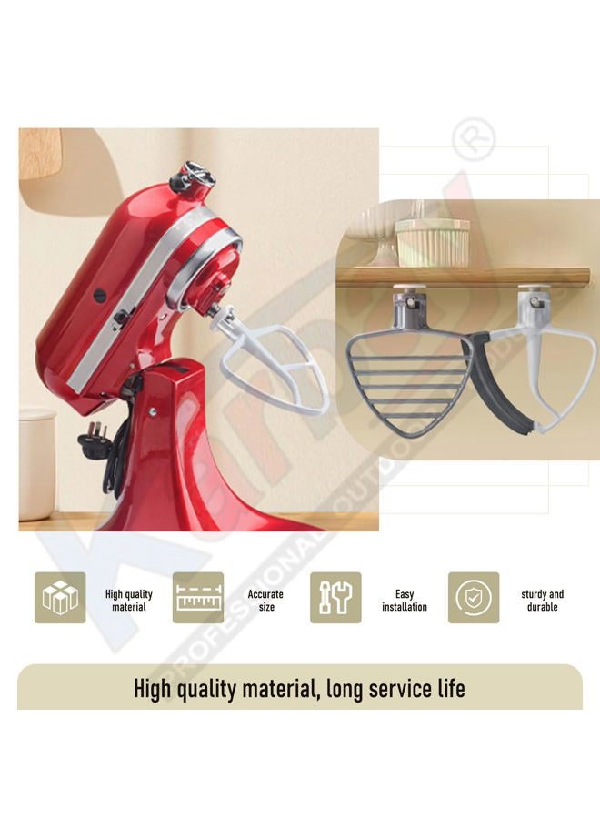 Karbay Quick Install Spring and Washer & Tilt Head Mixers Attachments & Stand Mixer Attachment Holders Kit for KitchenAid Mixers, Rubber Plug Solves Bouncing Problem - Image 4