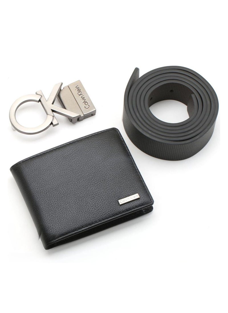 CALVIN KLEIN JEANS PLUS - Calvin Klein Wallet-Belt Set For Men - Image 1