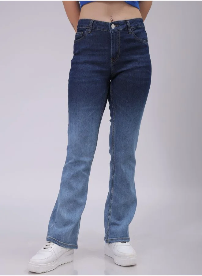 Freehand Women Bootcut Blue Jeans