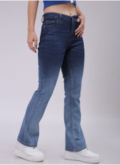 Freehand Women Bootcut Blue Jeans  - Image 3