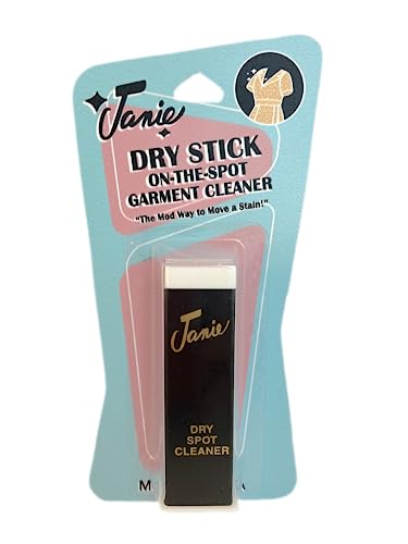 Janie Dry Stick Spot Cleaner 4 oz Portable Instant Stain Remover Stick for Clothes Magic Eraser Pen for Laundry Travel and OntheGo Stain Removal Compact Safe and Easy to Use