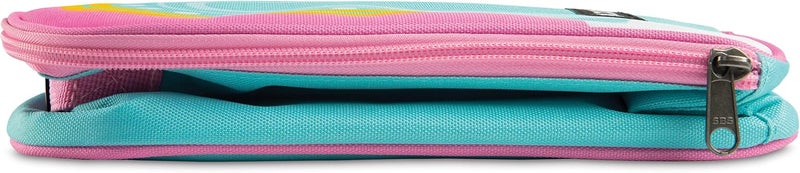 PACKIT صندوق غداء باكيت القابل للتجميد للعب قوس قزح مزود بتقنية إيكو فريز القابلة للطي قابلة لإعادة الاستخدام بسحاب مع مقبض بكلة مثالي للحفاظ على الغداء طازجًا كبير - Image 3