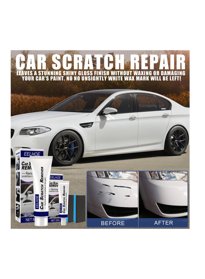 EELHOE Car Scratch Remover for Paint Scratch Repair Polishing Wax 80g - Image 5