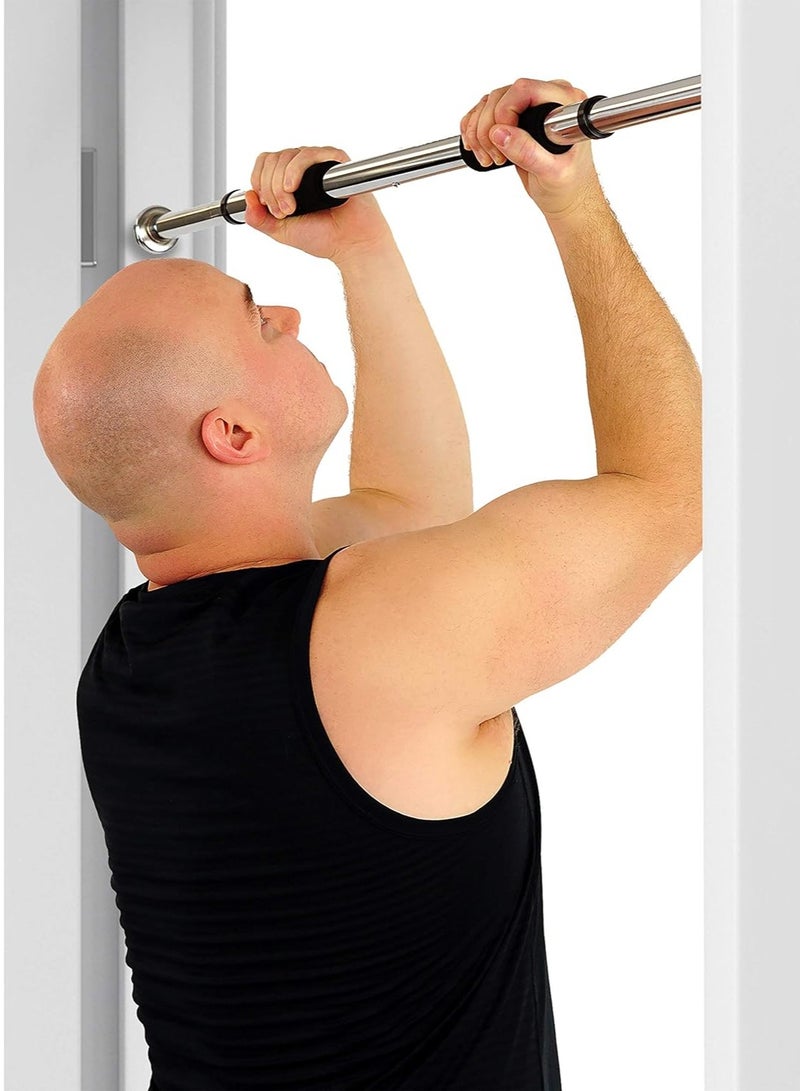 PRIMO PLUS Door Way Gym Bar , Pull-up Bar Door Chin Up bar Adjustable Weight 63-100 cm Steel Bar, Wall-Mounted Pull-Up Bar - Image 5
