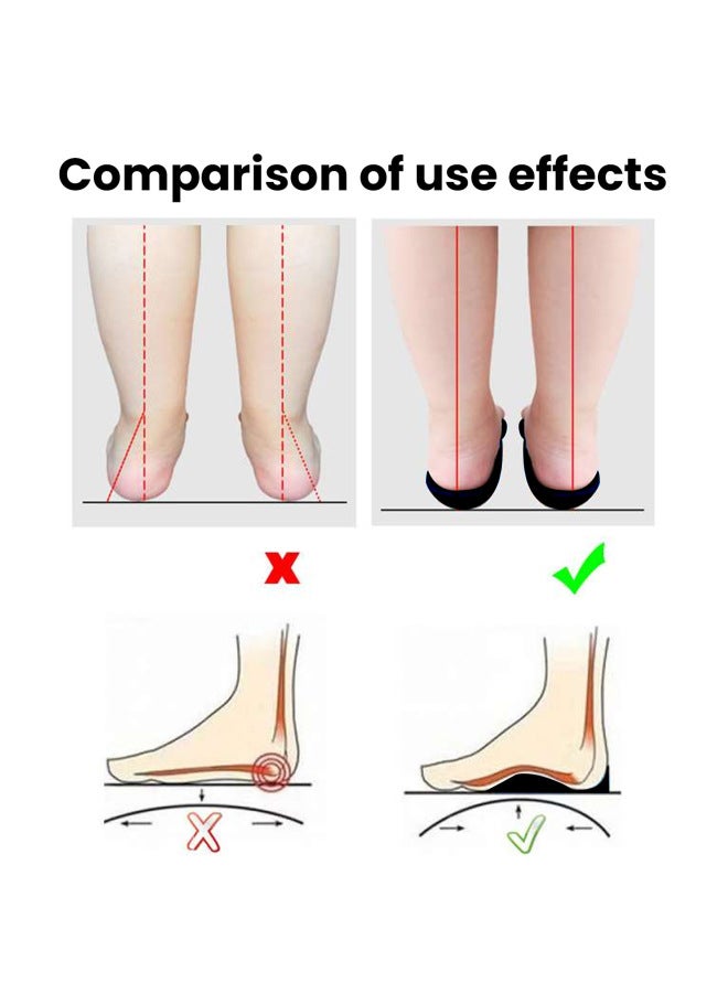 Houkea ole Foot Posture Correction Arch Support ole Wear-resistant Non-slip Foot Care ole - Image 3