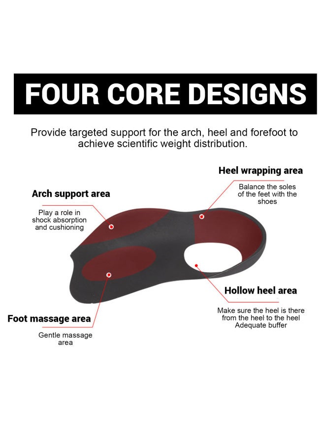 Houkea ole Foot Posture Correction Arch Support ole Wear-resistant Non-slip Foot Care ole - Image 2