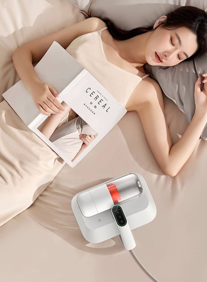 Xiaomi 2024 Mite Remover Pro LED Screen Vacuum Cleaner UV Sterilization Smart Suction Adjustment 12000PA Hurricane Suction 400 W B402CN white - Image 5