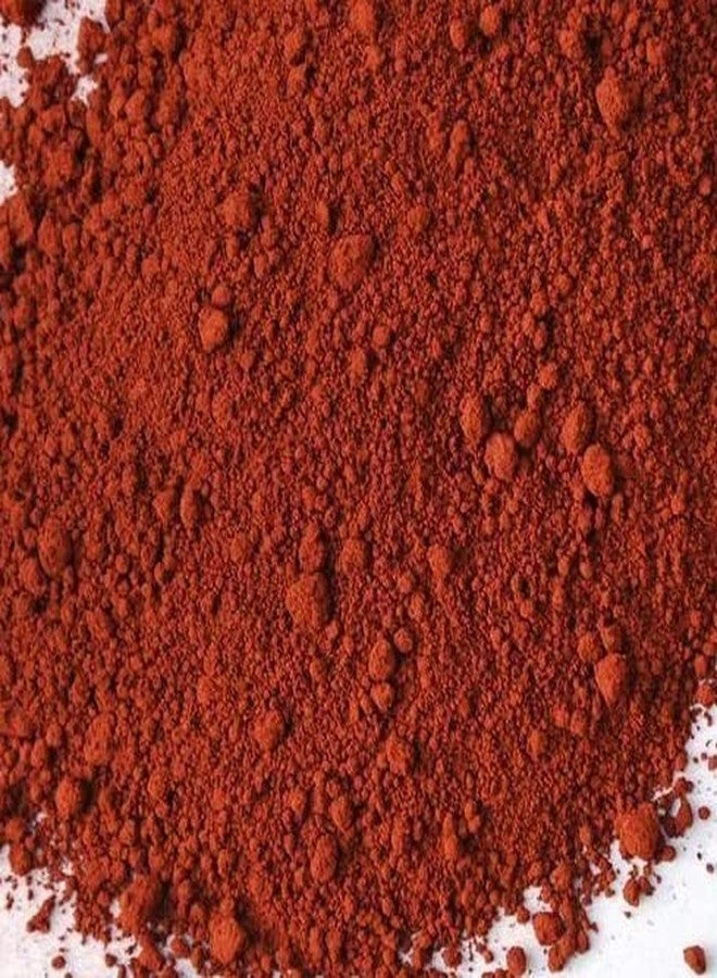 Dalthamman Geru Powder Red Ocher/Natural For Use In Hawan And Pooja, Ground Marking, Traditional Use, Ritual Preparation, Spiritual Practice, Temple Use, Lal Mitti Clay Powder Form- 450G - Image 1