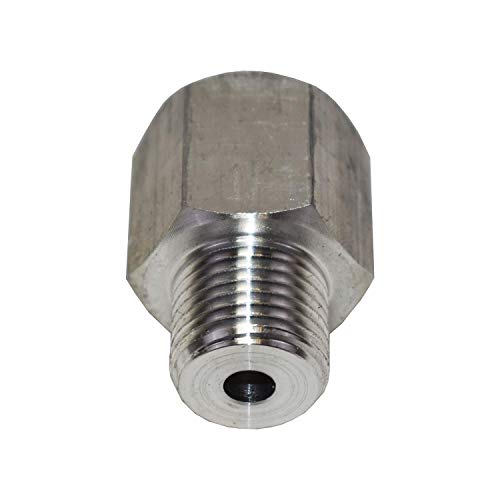 A-Team Performance - Male M16 to 1.5 Adapter to Oil Pressure Sensor Adapter Female 0.25 Inch Thread Fittings - Compatible with LS1 LSX LS3 LQ4 LQ9 - Image 1