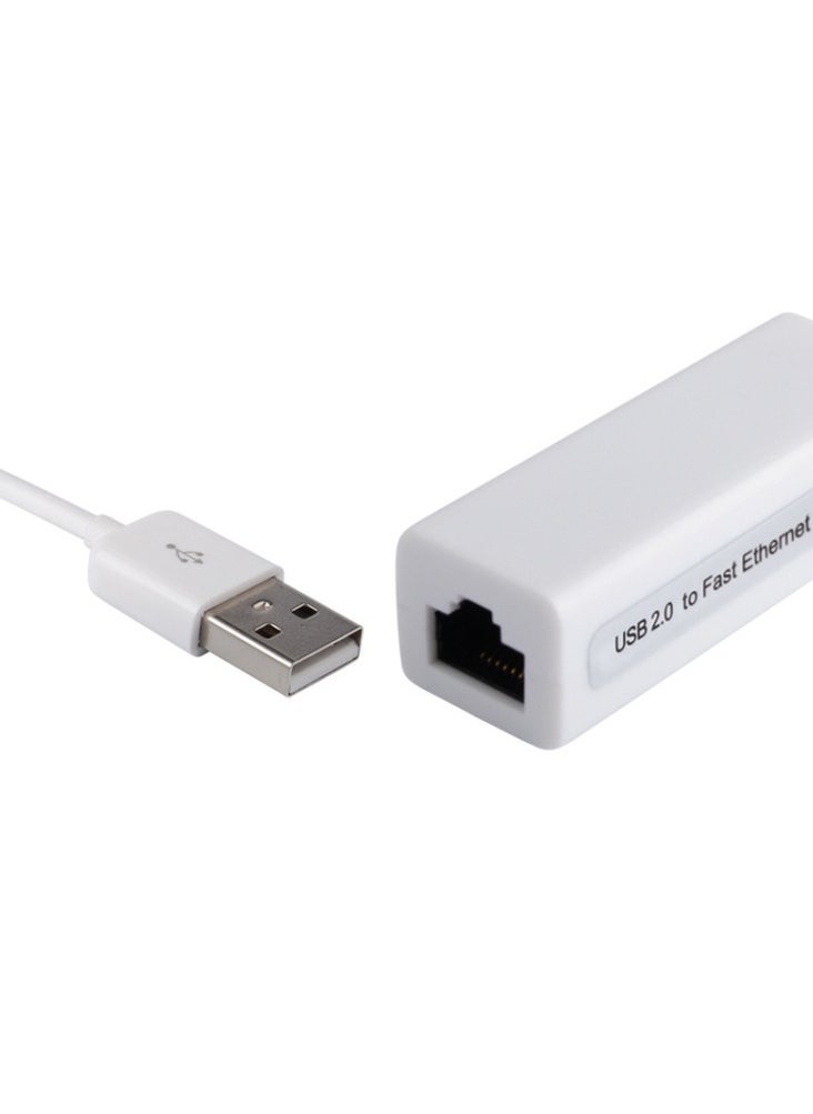 Beauenty - USB Ethernet Adaptor B Mbps,USB with CD driver, wired network card, USB to RJ45 desktop computer network card, USB 2.0 network card - Image 1