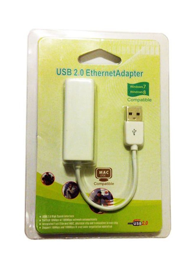 Beauenty - USB Ethernet Adaptor B Mbps,USB with CD driver, wired network card, USB to RJ45 desktop computer network card, USB 2.0 network card - Image 1