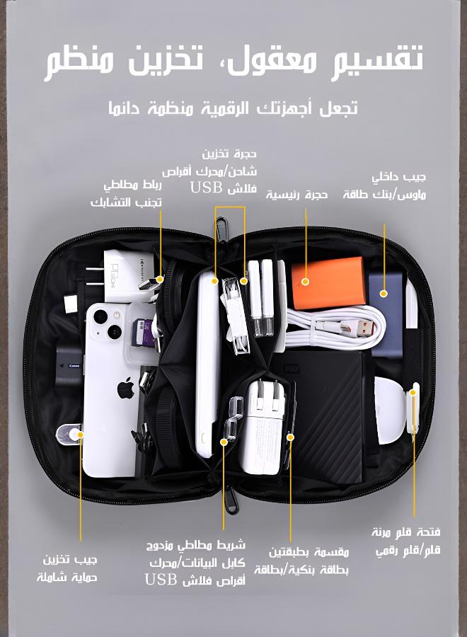 Travel-Friendly Large Capacity Digital Device Organizer Bag - Image 3