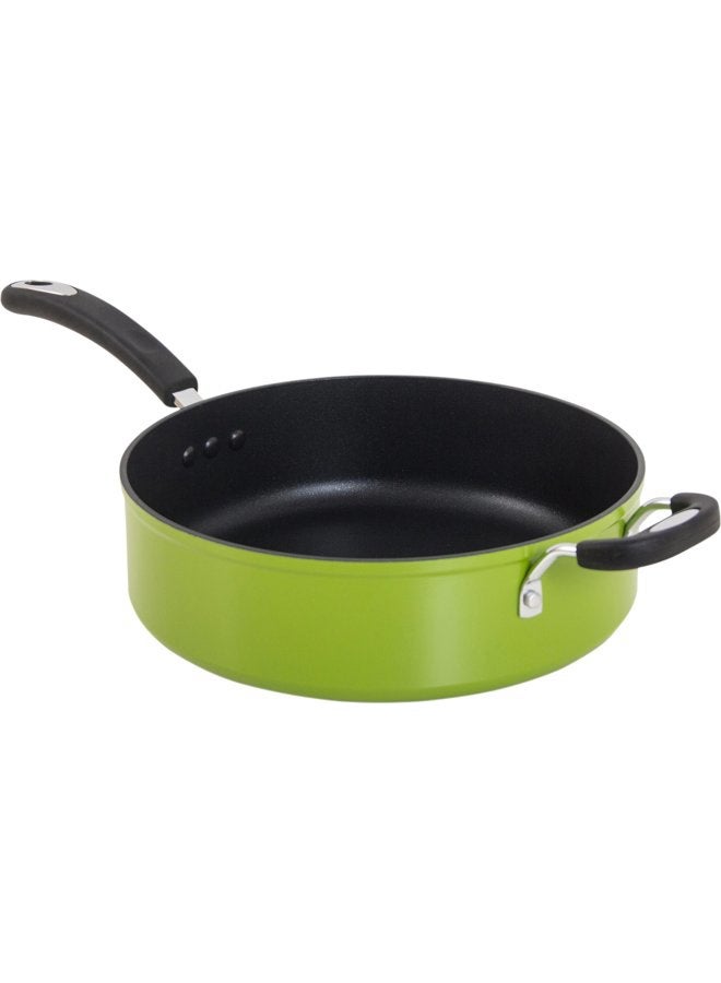 Ozeri The All-In-One Green Sauce Pan - 100% APEO, GenX, PFBS, PFOS, PFOA, NMP And NEP-Free German-Made Coating - Image 3