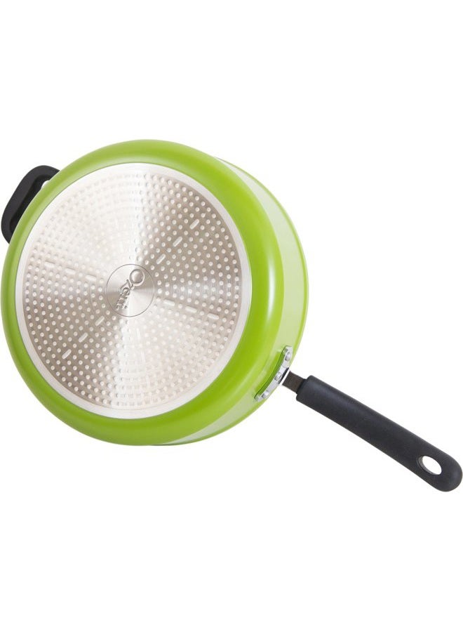 Ozeri The All-In-One Green Sauce Pan - 100% APEO, GenX, PFBS, PFOS, PFOA, NMP And NEP-Free German-Made Coating - Image 5