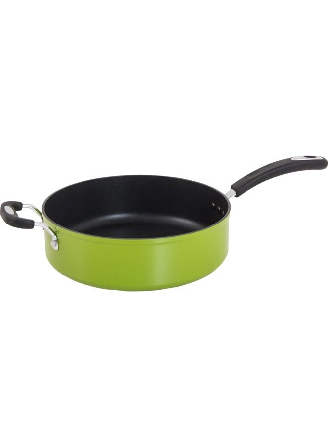 Ozeri The All-In-One Green Sauce Pan - 100% APEO, GenX, PFBS, PFOS, PFOA, NMP And NEP-Free German-Made Coating - Image 2