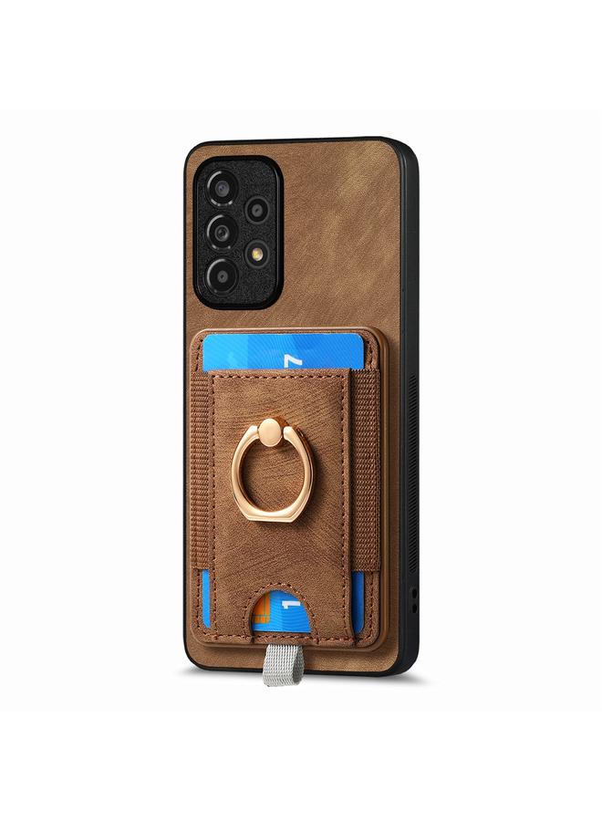 S-TOP Case For Samsung Galaxy Note9 Retro Splitable Magnetic Card Bag Leather Phone Case - Image 2