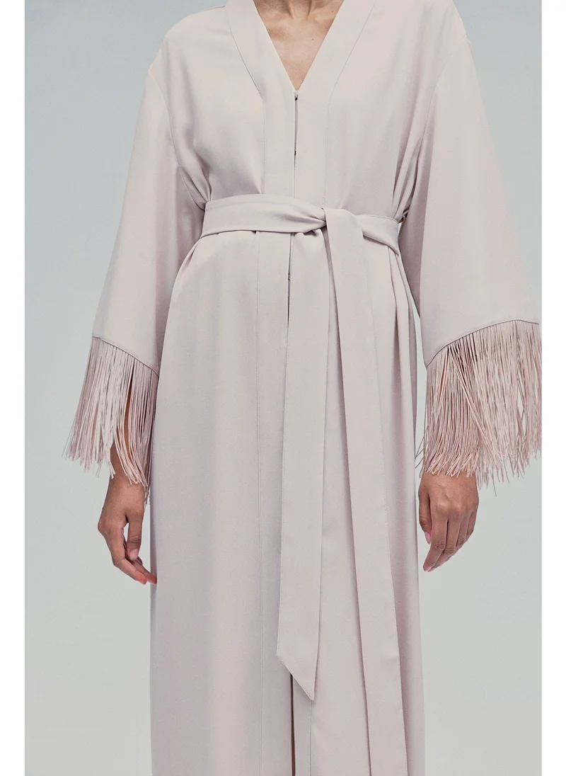 H&M Fringe-trimmed kaftan