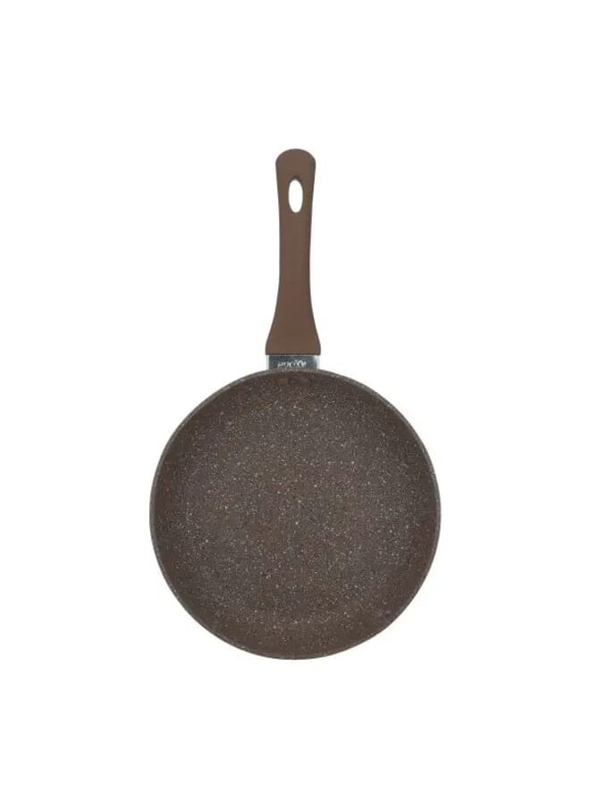 Rockey - Brown Granite Frying Pan 22cm - Image 1