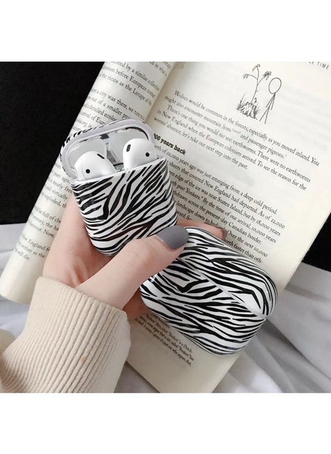 Personalized Leopard Print AirPods Pro Protective Shell For Apple Headset 1/2 Generation Wireless Bluetooth Headset 3 Generation-Color:Zebra Pattern-Applicable Model:Airpods 3rd Generation