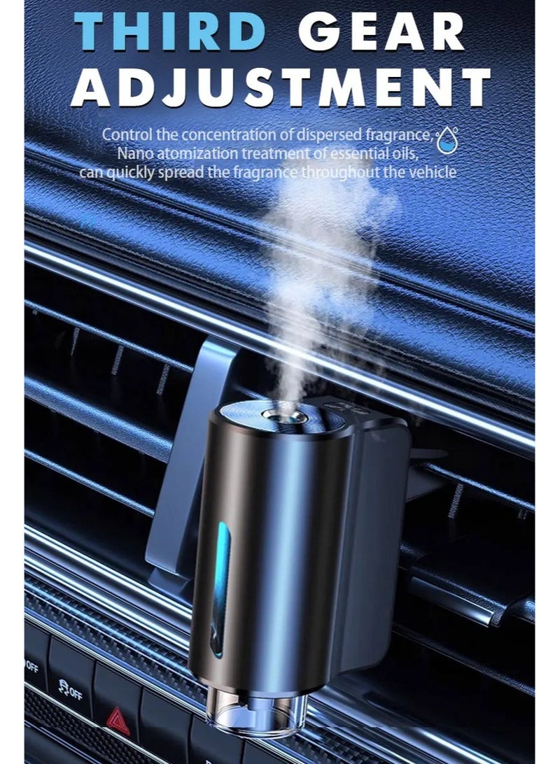 AROAQ Car Air Vent Humidifier Mist Aromatherapy Car Air Freshener Perfume Fragrance ( Fragrance Machine 1 Essential Oil 10ml 3 ) - Image 4