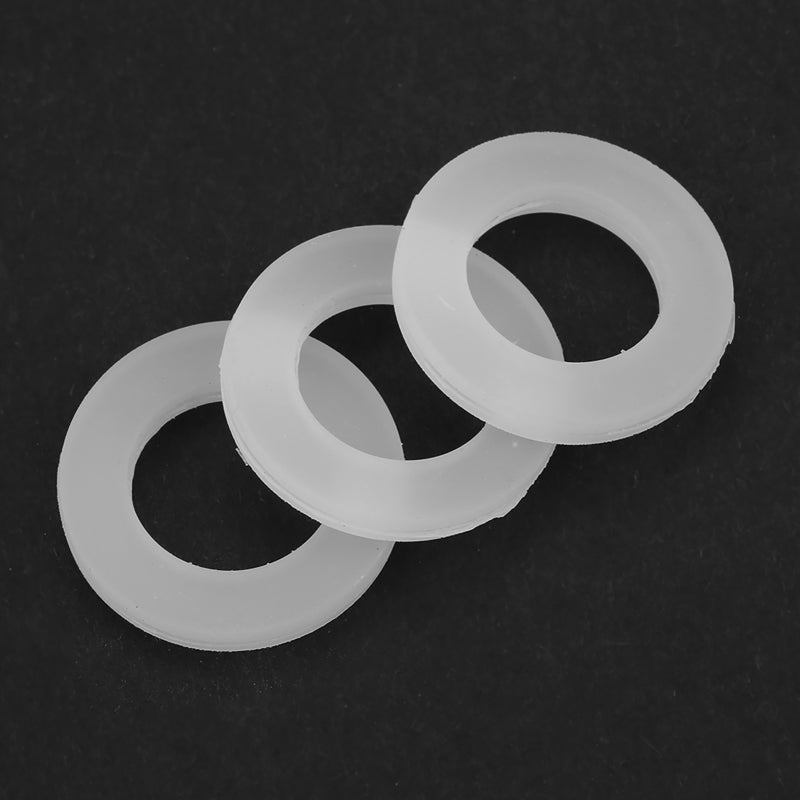 Silicone Gaskets 12-Piece Premium Durable Corrosion-Resistant Leak-Proof Seals - High Temperature Resistant Washers for Pipe Tap Sprayer Connections - Image 4