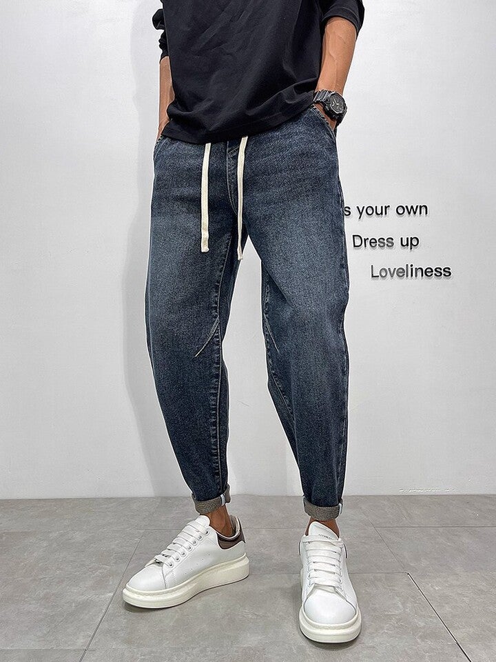 Unisex Casual Daily Denim Jeans - Image 5