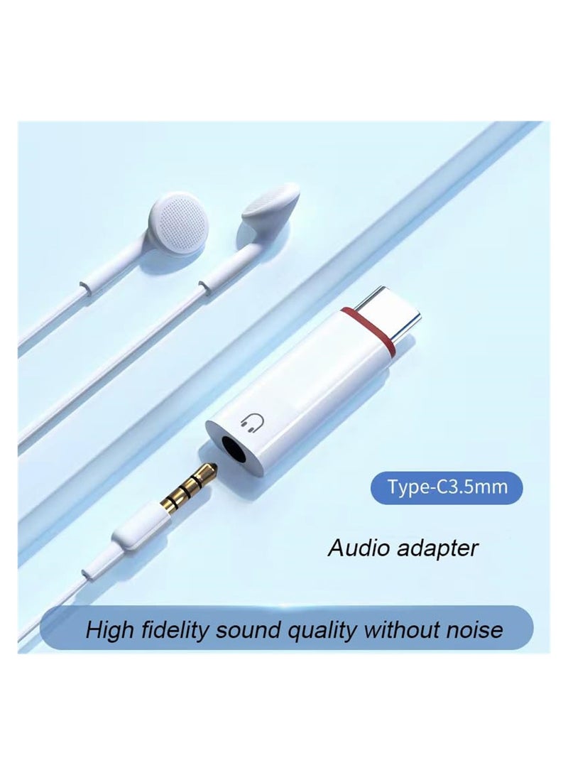 SYOSI USB Type C to 3.5mm Female Headphone Jack Adapter, 2 Pack USB C to Aux Audio Dongle Compatible with Samsung Galaxy S22 S21 S20 S10 S9 Plus/Ultra, Note 20 10, Pixel, MacBook, iPad Pro - Image 2