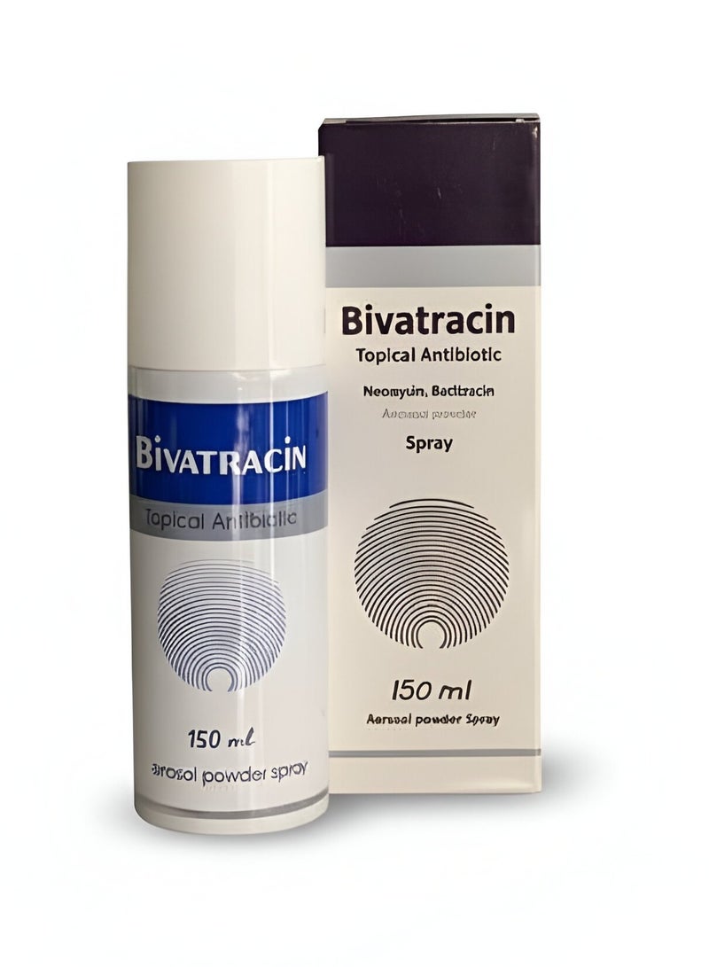 بيفاتراسين سبراي لجميع انواع الجروح 150مل - Image 1