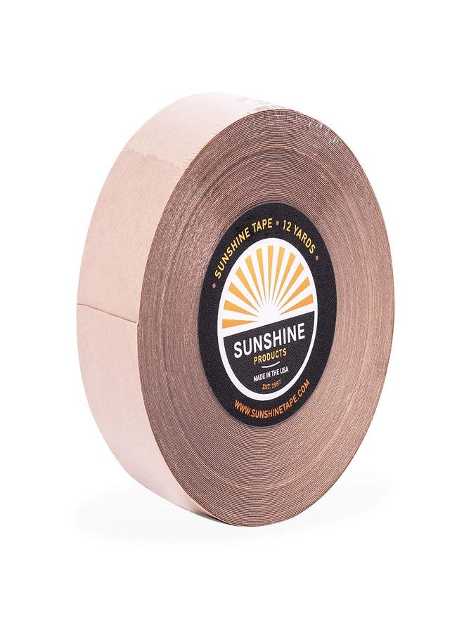Sunshine Tape Wig Adhesive Tape Roll 1" x 12 YDS, Hair Toupee Tape - Image 1