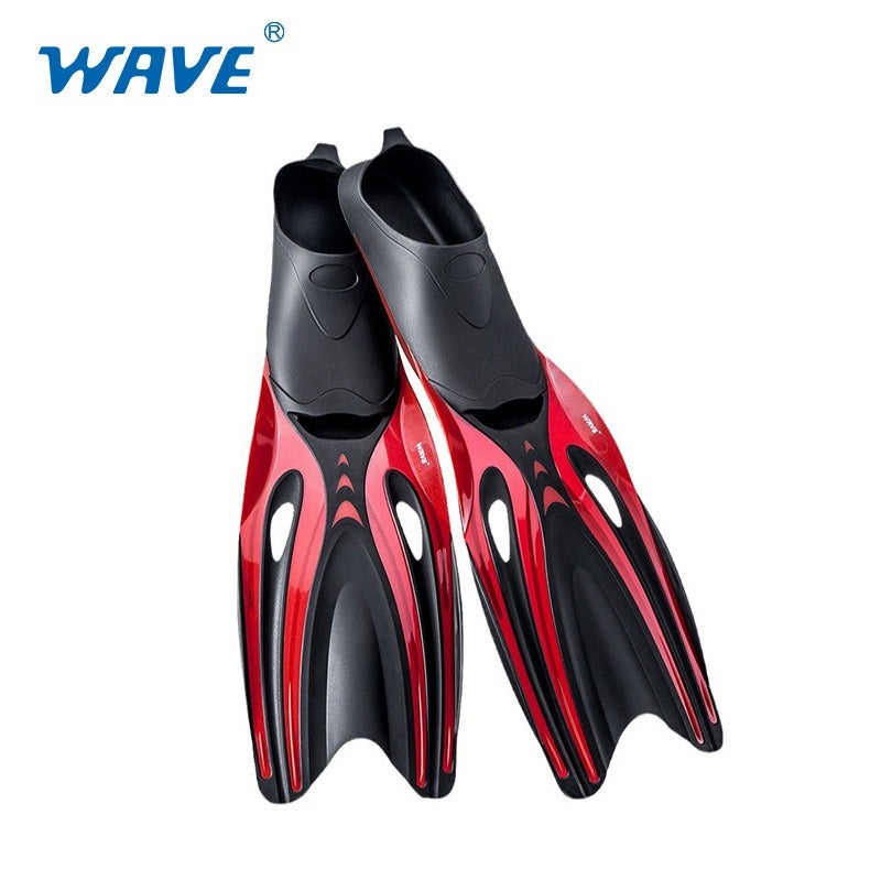 Wave Professional TPR Swimming Fins Diving Fins Snorkeling Fins for Adults - Image 1