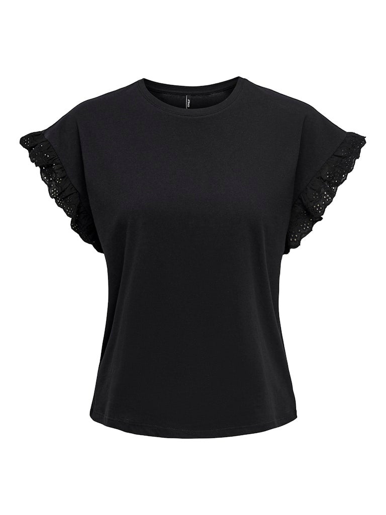 ONLY ONLIRIS S/S EMB TOP JRS - Image 1