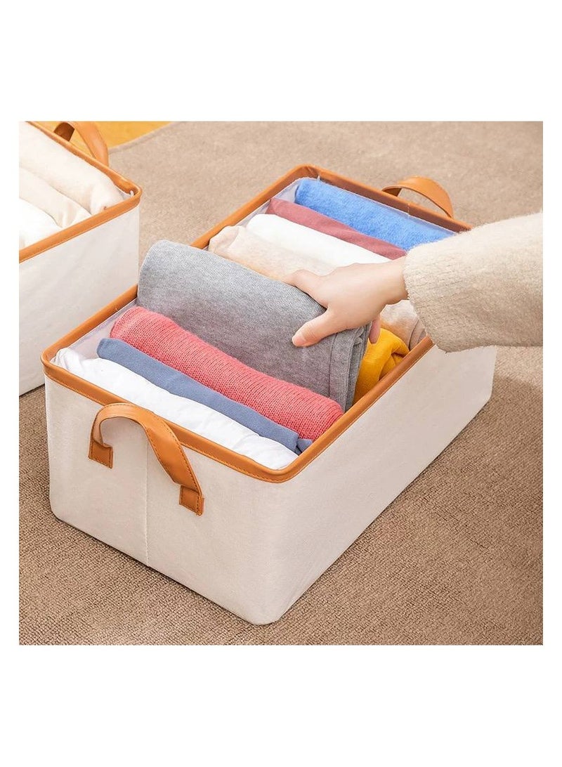 Foldable clothes storage and coordination box