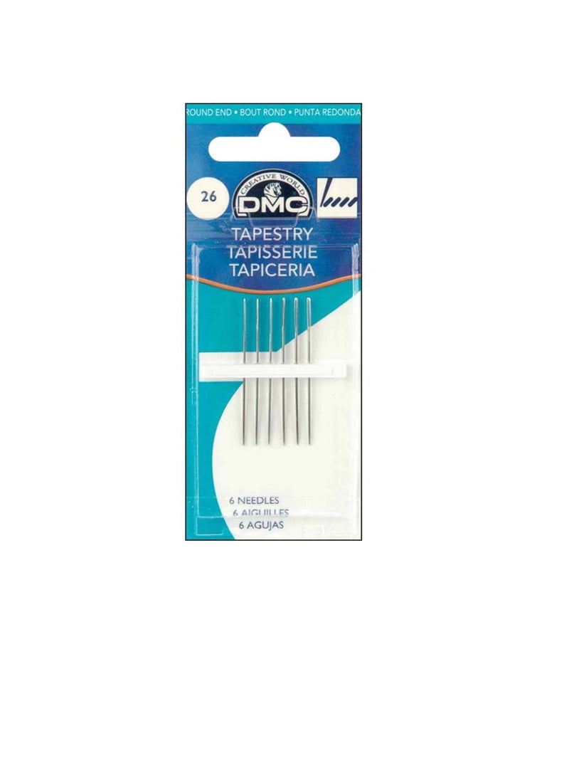 DMC DMC Tapestry Hand Needles Size 26 6/pkg  - Image 2