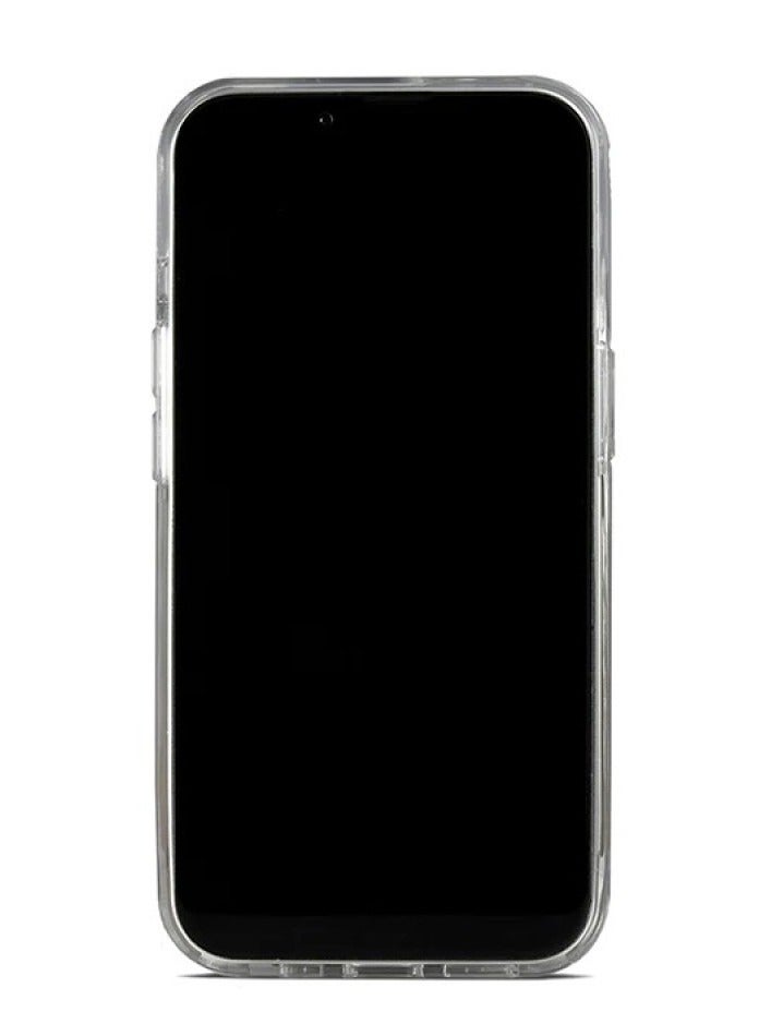Slim series Protective Cover For The Apple iPhone 12 \12 Pro, Transparent, non-yellowing transparent protective case for the Apple iPhone 12 \12 Pro, and a protector with an innovative wrist strap for carrying and a strong grip tape that helps provide a secure grip on the device, transparent/white  - Image 5