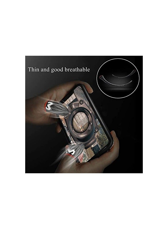 erorex Gaming Finger Set, Gaming Finger Sleeves for Mobile Game Controller, High-Sensitive Anti-Sweat Breathable Seamless Finger Sleeve - Image 2