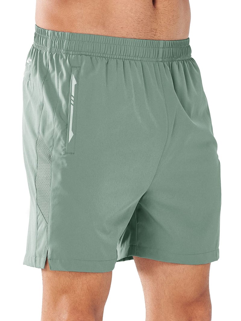 NORTHYARD Men's Running Athletic Shorts 5"/ 7"/ 9" Workout Gym Short Tennis Quick Dry Active Sport Hiking Basketball-5'' LODENFROST-L - Image 2
