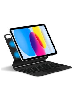 General Magic Smart Bluetooth Keyboard Case Compatible with iPad 10th Generation Case 10.9 Inch 2022 with Trackpad RGB Keyboard for iPad 10th Gen 10.9''  - Image 1