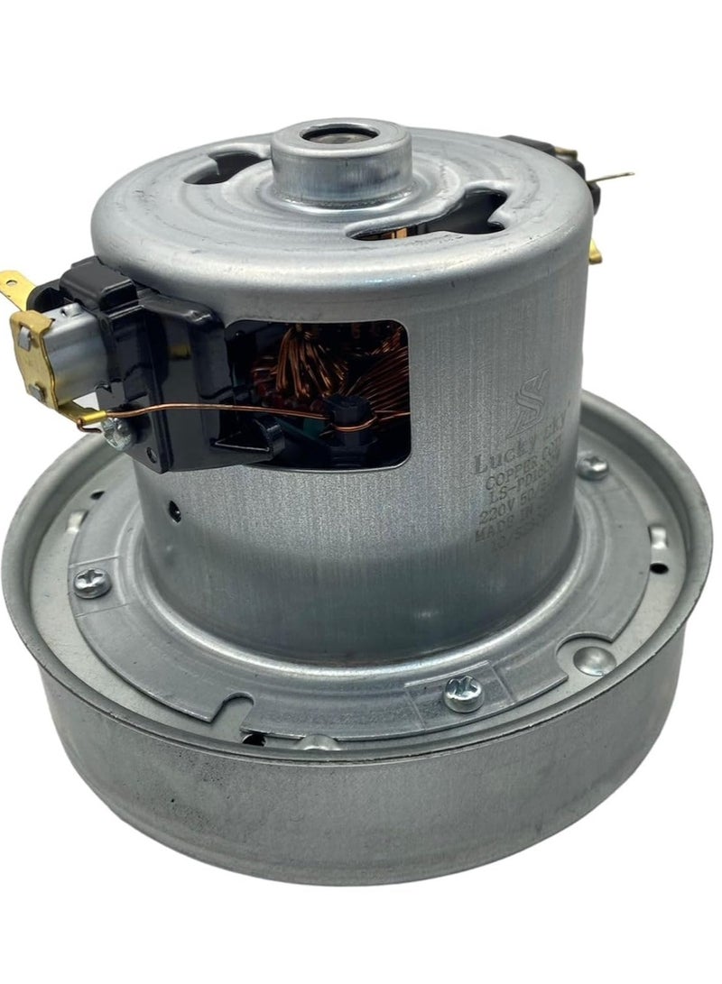 Lucky Sky 1400W Watt Universal Vacuum Cleaner Motor Power 135/84mm Diameter and 35/111mm Height Vacuum Cleaner Accessory Parts Replacement - Image 1