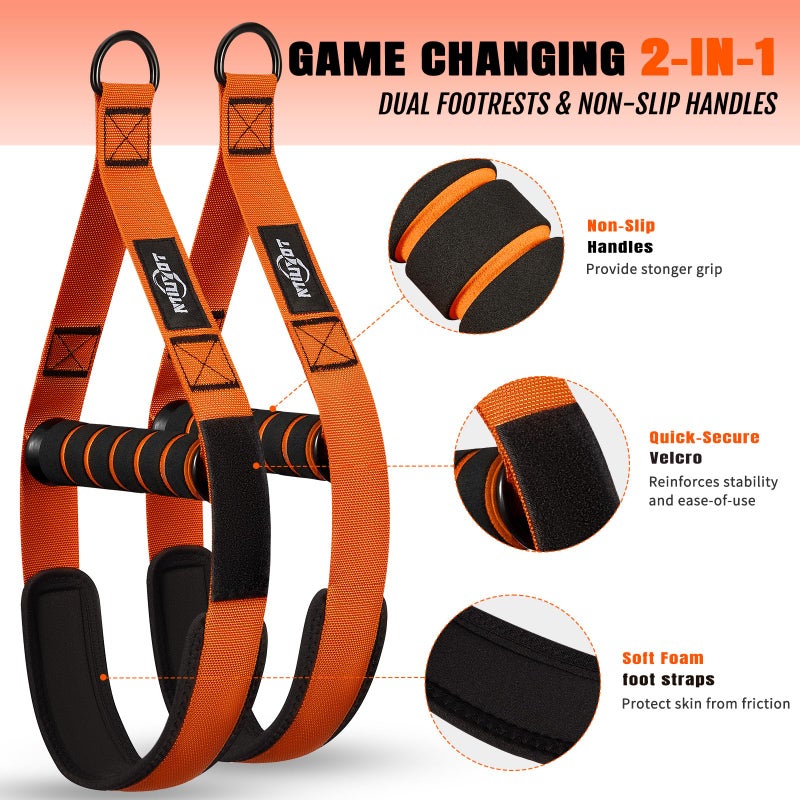 NTIUYOT Pull Up Bands, Heavy Duty Resistance Bands with Handle, Workout Bands for Pull Up Bar, Pullup Assist Band Set for Exercise, Full Body Workout, Home Gym for Enhanced Strength, Muscle Training - Image 4