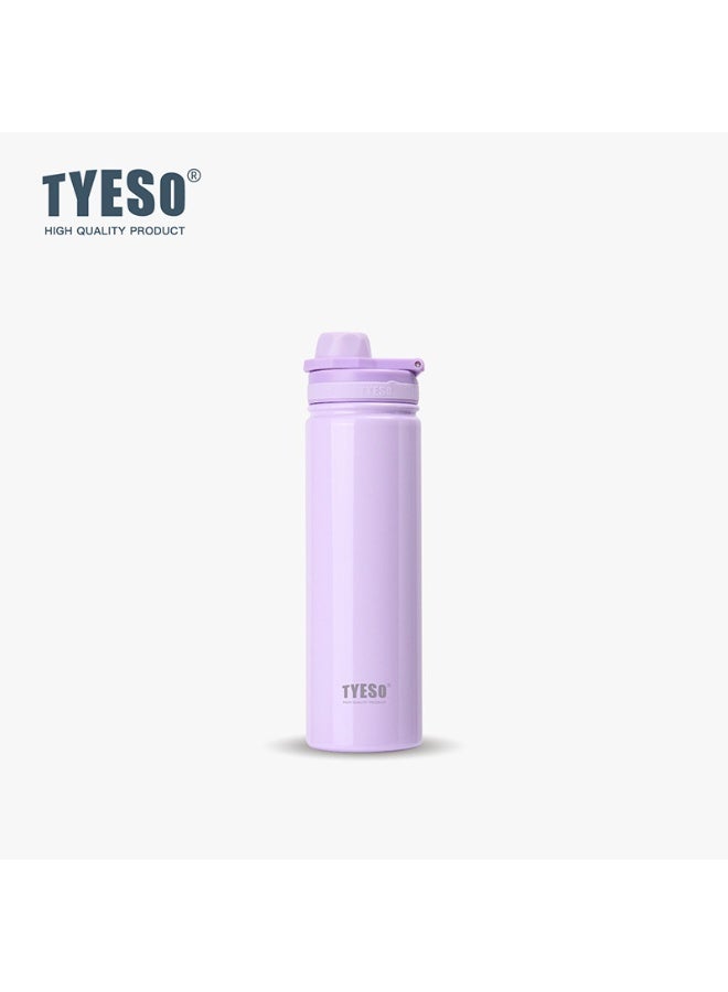 TYESO Insulated Stainless Steel Water Bottle With Spout Lid and Handle for Sports, Travel, and School，Insulated Water Bottle Keep Cold 24H, Leak-Proof - Image 1