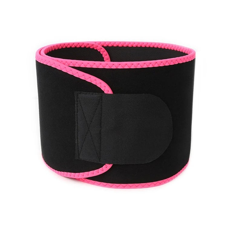 Bluejw Adjustable Waist Trimmer Belt for Men & Women - Premium Sweat Enhancer Slimming Wrap for Stomach & Fitness - Image 1