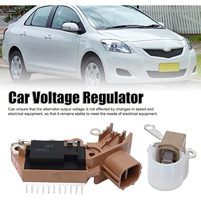 RIZGHWOY Alternator Voltage Regulator Brushes Kit Durable Rebuild Set for 1.5L 2006-2012OE Number 27700-75030, Fit for 1.5L ENGINE 2006-2012 - Image 2
