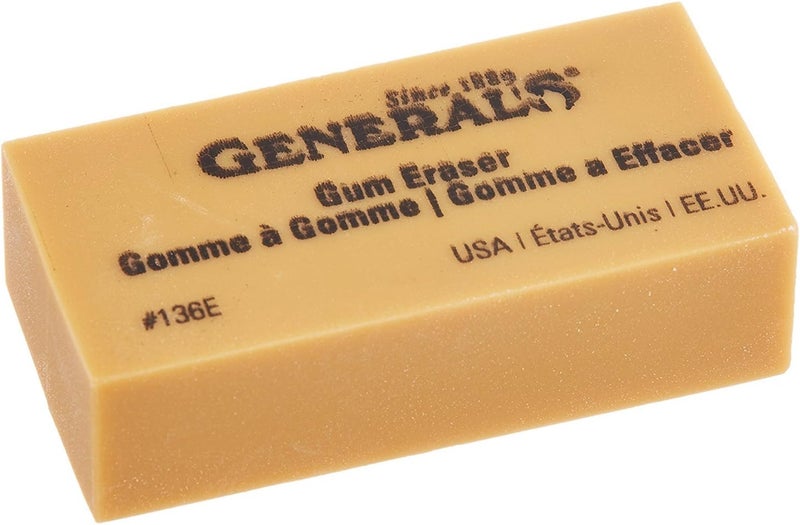 General's General Pencil 136EBP Artist Gum Eraser- (2 Pack) - Image 2