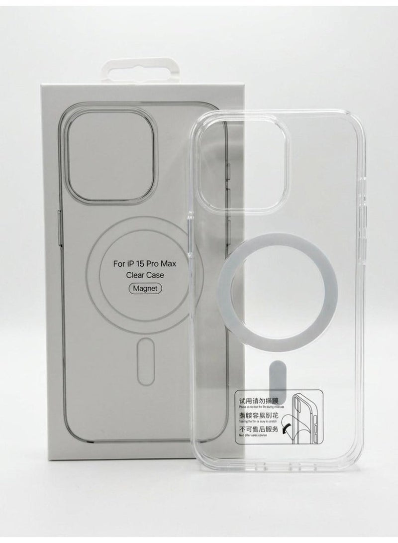 Crystal MagSafe Case – iPhone 15 Pro Max - Image 1