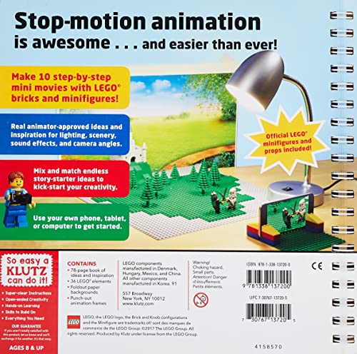 Klutz Lego Make Your Own Movie, Multicolored - Image 2