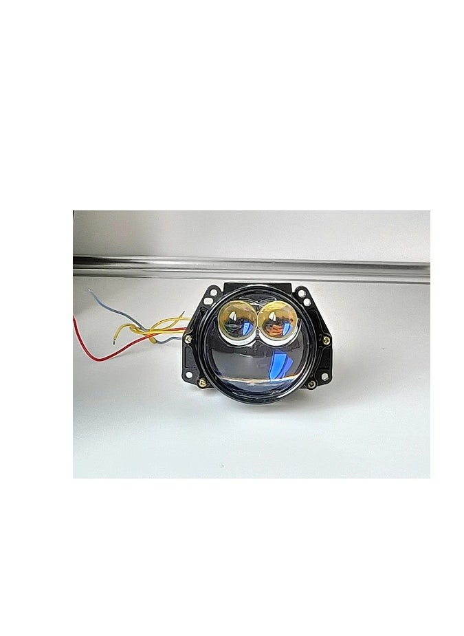 Generic - Hyperboloid Dual LED Projector Lens, 72W, 6000K, Matrix Motor Pressure LED Lights, 3 Inch Front Light Lenses, Car Lights - Image 1