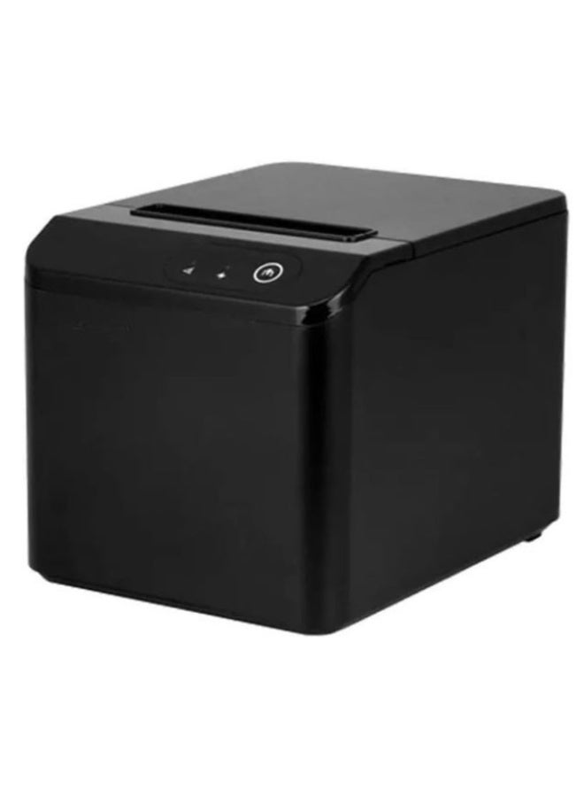 80mm Thermal Receipt Printer for Cashier POS Monochrome Printing with USB and LAN Connectivity - Image 1