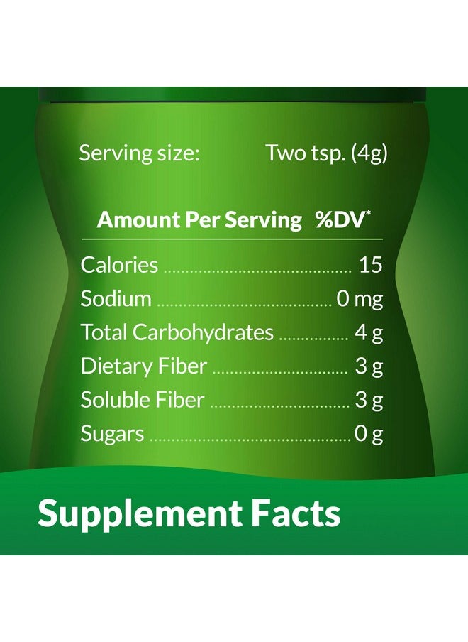 Benefiber - Daily Prebiotic Dietary Fiber Supplement Powder For Digestive Health 100% Natural Clear And Taste Free 38 Servings / 5.4 Ounces - Image 1